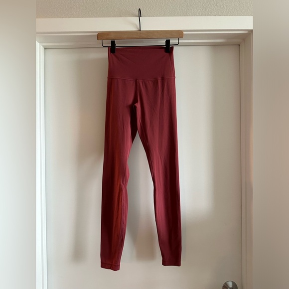 Lululemon Align Pants 28” size 4 in Chianti - Picture 2 of 3